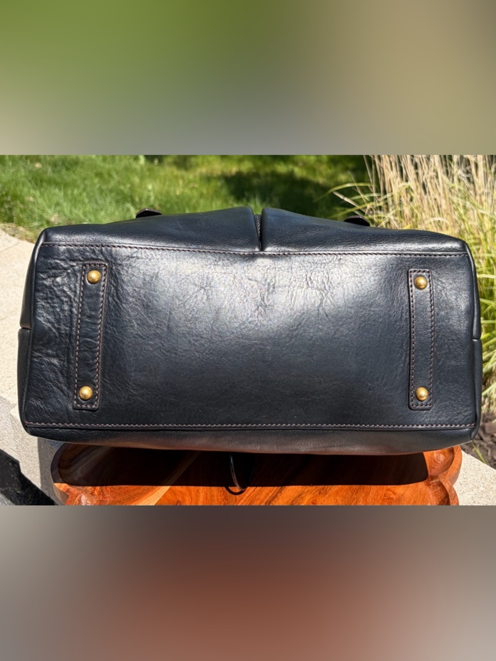 Dooney & Bourke Medium Lucy Black Florentine Leather Hobo NWT - Picture 14 of 17